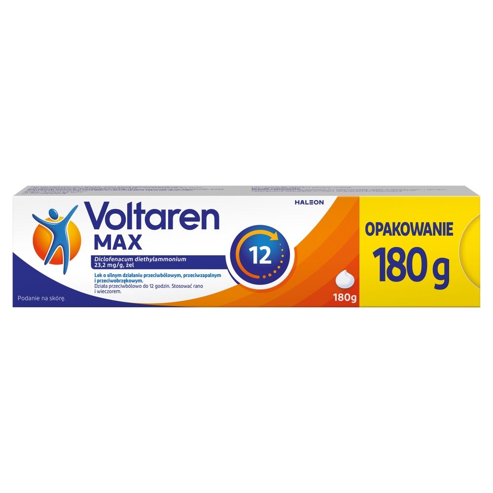 Диклофенак Voltaren Max 23,2 мг в 1 г, гель, 180 г