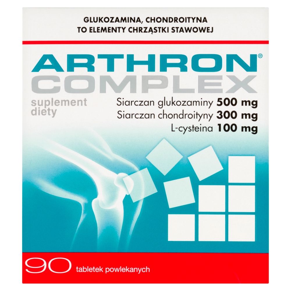 Глюкозамин и хондроитин Arthron Complex, с L-цистеином, 90 таблеток
