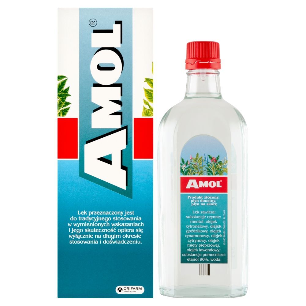 Жидкость растительная Amol, при вздутии и несварении, 250 мл — фото 2