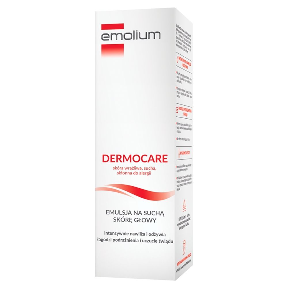 Эмульсия для кожи головы Emolium Dermocare, увлажняющая, для сухой и чувствительной кожи, с 3 лет, 100 мл — фото 2
