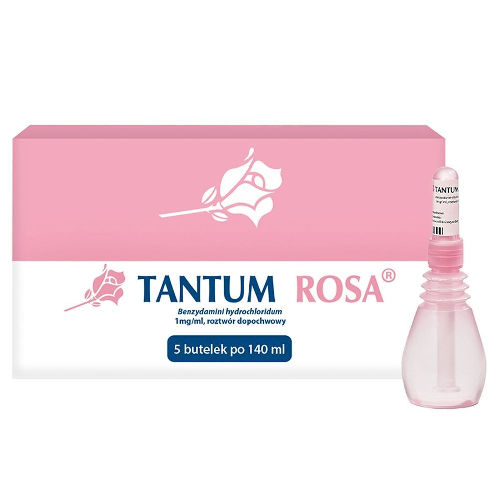 Раствор вагинальный Angelini Tantum Rosa, 5 флаконов по 140 мл — фото 2