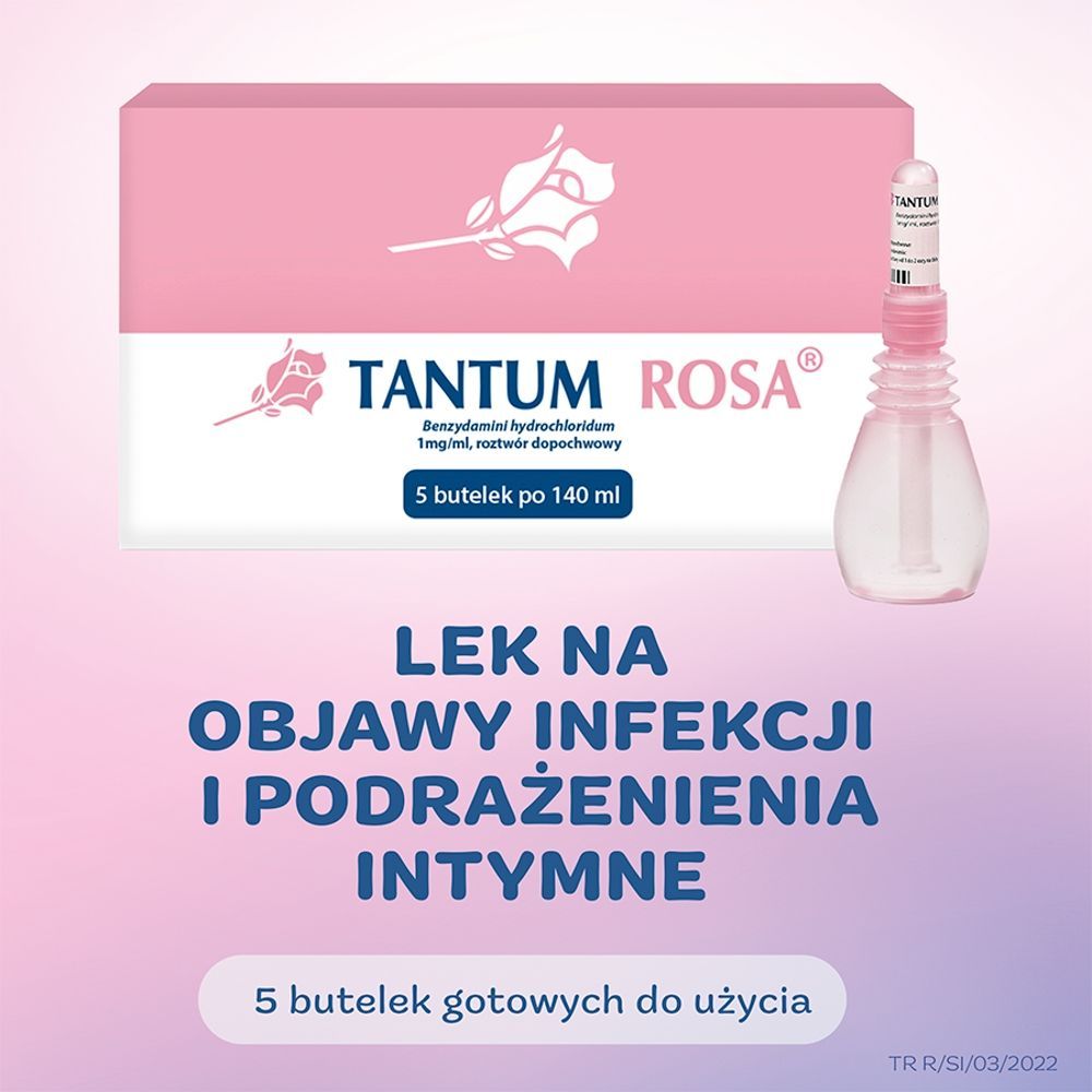 Раствор вагинальный Angelini Tantum Rosa, 5 флаконов по 140 мл — фото 4