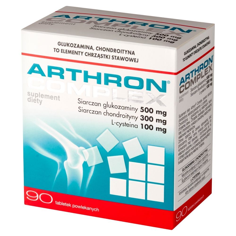 Глюкозамин и хондроитин Arthron Complex, с L-цистеином, 90 таблеток — фото 3
