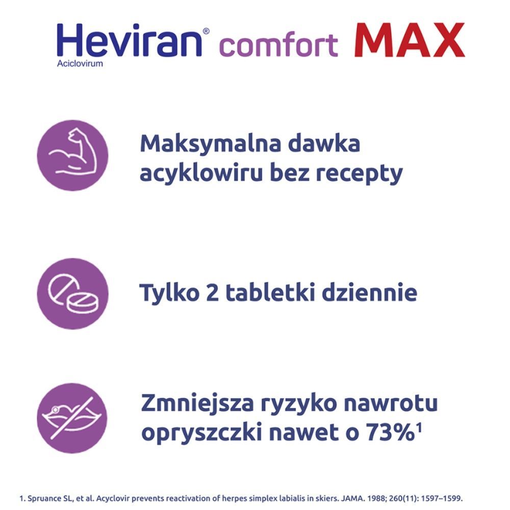 Ацикловир Heviran Comfort Max 400 мг, 60 таблеток — фото 4