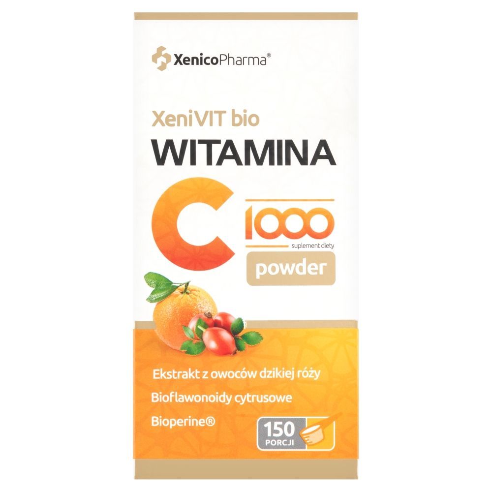 Витамин C в порошке Xenico XeniVit Bio Vitamin C 1000, 1000 мг, 150 порций — фото 3