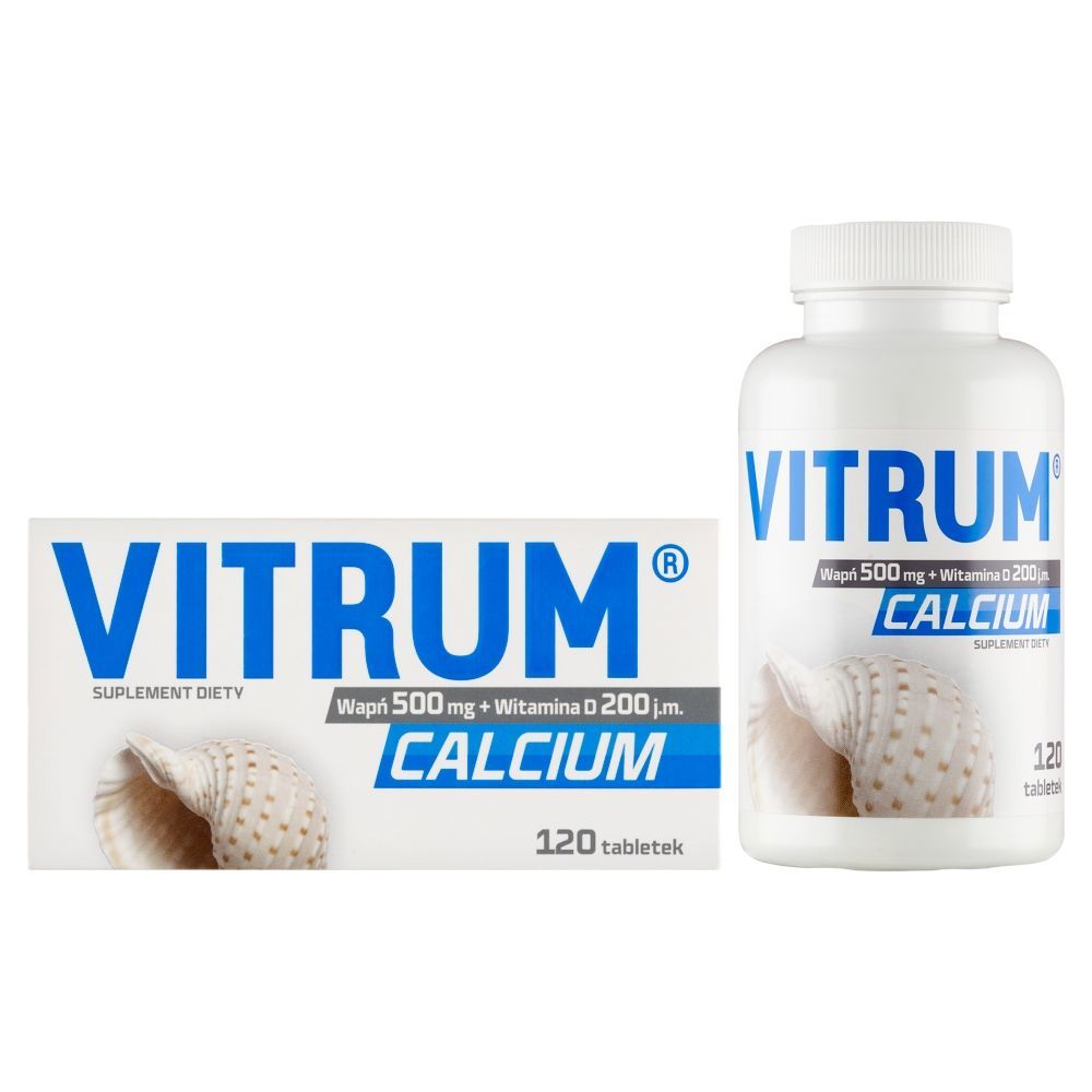 Кальций с витамином D3 Vitrum Calcium 500 мг, 120 таблеток — фото 2