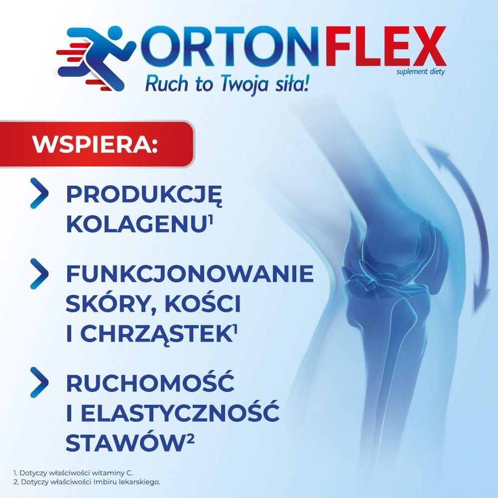 Коллаген и глюкозамин Orton Flex, для суставов, порошок, вкус чёрная смородина, 34 саше — фото 5