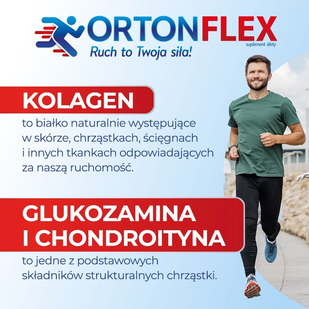 Коллаген и глюкозамин Orton Flex, для суставов, порошок, вкус чёрная смородина, 34 саше — фото 6