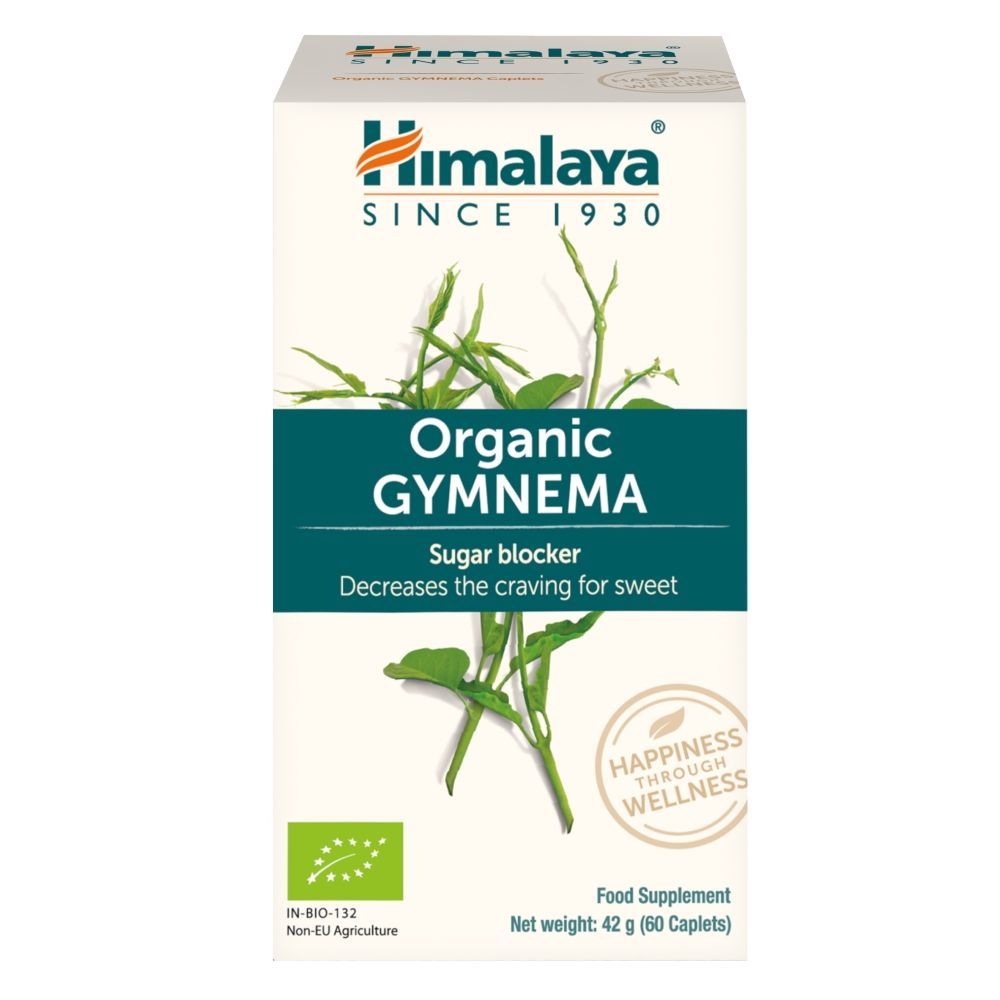 Джимнема Himalaya Organic Gymnema, уровень сахара в крови, 60 таблеток — фото 3