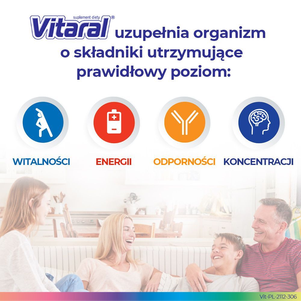 Мультивитамины Vitaral, 11 витаминов и 8 минералов, с рутином, таблетки — фото 4