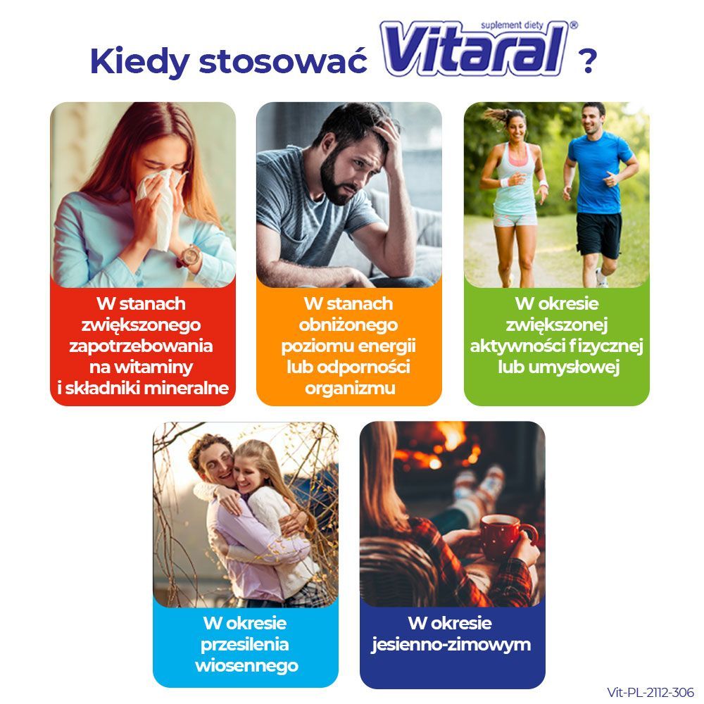 Мультивитамины Vitaral, 11 витаминов и 8 минералов, с рутином, таблетки — фото 5