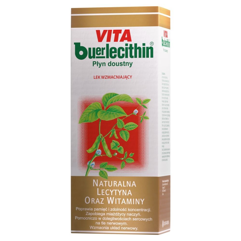 Раствор для приёма внутрь Orifarm Vita Buerlecithin, лецитин и витамины, с 12 лет, 1000 мл — фото 3