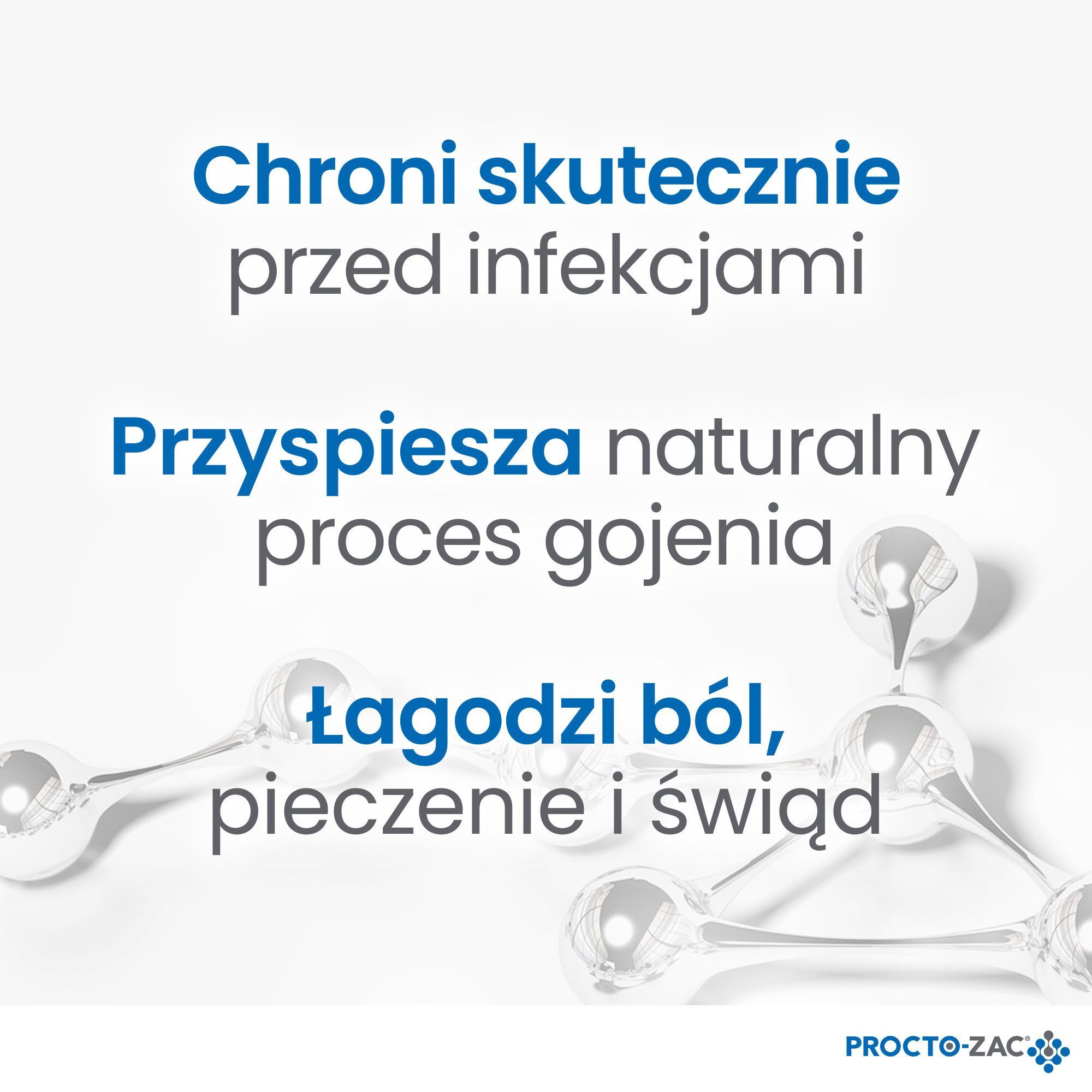 Проктологический крем Procto-Zac Silver с гиалуроновой кислотой и алоэ, 25 мл — фото 4