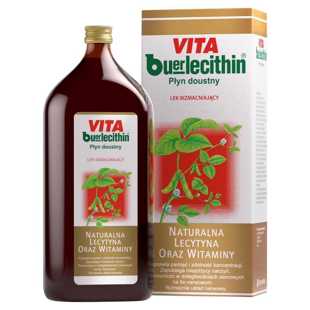 Раствор для приёма внутрь Orifarm Vita Buerlecithin, лецитин и витамины, с 12 лет, 1000 мл — фото 2