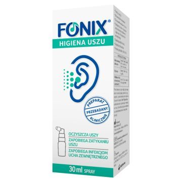Fonix higiena uszu, spray, 30 ml