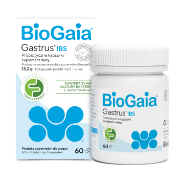 Biogaia Gastrus IBS, kaps., 60 szt.