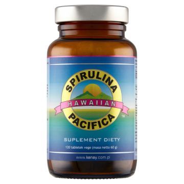 Spirulina Pacifica, 500 mg, tabl., 120 szt