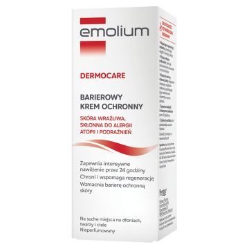 Emolium Dermocare, Barierowy krem ochronny, 75 ml
