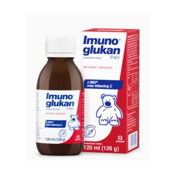 Imunoglukan P4H, płyn dla dzieci, 120 ml