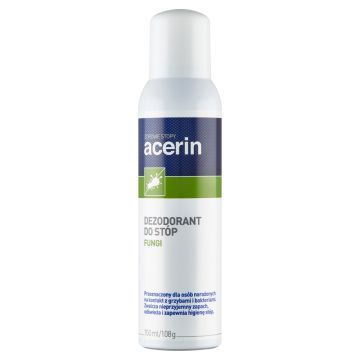 Acerin Fungi, dezodorant do stóp, przeciwgrzybiczy, 150 ml