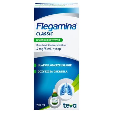 Flegamina Classic sm.miet.(Flegamina),4mg/5ml,syrop,200ml