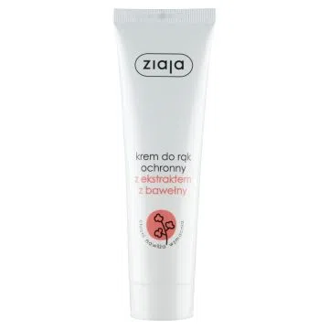 Ziaja, krem do rąk ochronny z ekstraktem z bawełny, 100 ml