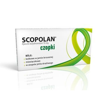 Scopolan, 10 mg, czopki, 6 szt