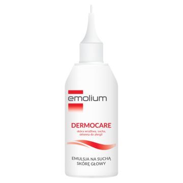 Emolium Dermocare, emulsja na suchą skórę głowy, 100 ml