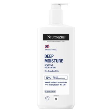 Neutrogena Formuła Norweska, Głęboko Nawilżający Szybko Wchłaniający się Balsam do Ciała, 400 ml