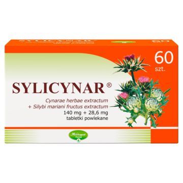 Sylicynar, tabletki powlekane, 60 szt.