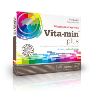 Olimp Vita-Min Plus z luteina i ziel.herb, kaps., 30 szt