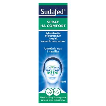 Sudafed XyloSpray HA, 0,1% (1mg/ml), aerozol do nosa, 10 ml