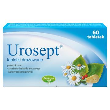 Urosept, tabletki drażowane, 60 szt.