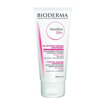 Bioderma Sensibio DS+, zel,oczyszcz.,do mycia,200ml