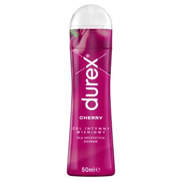 Durex Wiśniowy, żel intymny przyjemnie owocowy, 50 ml