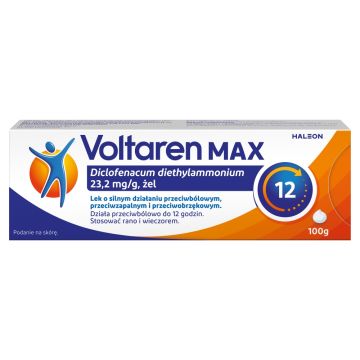 Voltaren Max, 23,2 mg/g, żel, 100 g