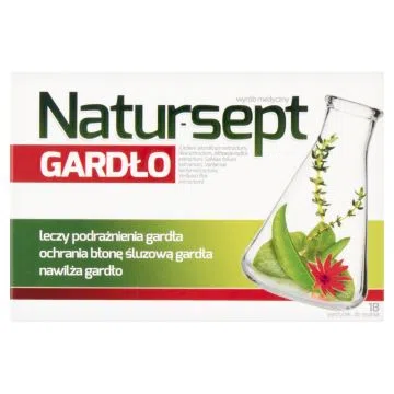 Natur-sept gardło, pastylki do ssania, 18 szt.