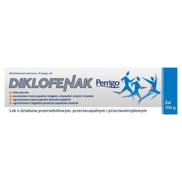 Diklofenak Perrigo, 10 mg/g, żel, 100 g