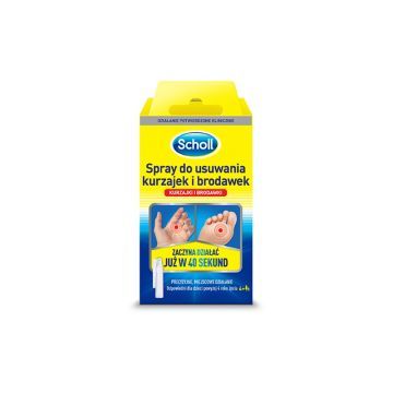 Scholl, spray, do usuwania kurzajek i brodawek, 80 ml