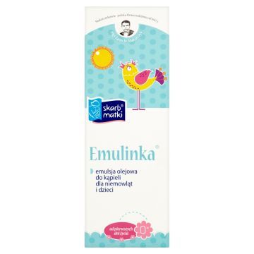 Skarb Matki Emulinka, emulsja olejowa do kąpieli dla niemowląt i dzieci, 250 ml