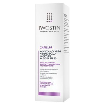 Iwostin Capillin, wzmacniający krem na naczynka SPF 20, 40 ml