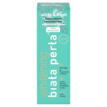 Biała Perła Whitening Fresh, pasta do zębów, świeży oddech, 75 ml