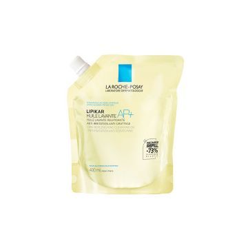 La Roche-Posay Lipikar Huile AP+, olejek myjący, 400 ml, refill