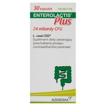 Enterolactis Plus, kapsułki, 30 szt.