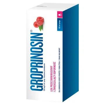 Groprinosin,  50 mg/ml, syrop, 150 ml