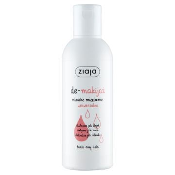 Ziaja De-Makijaz, mlecz.,micelarne uniwersalne, 200 ml