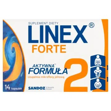 Linex Forte, kapsułki, 14 szt.