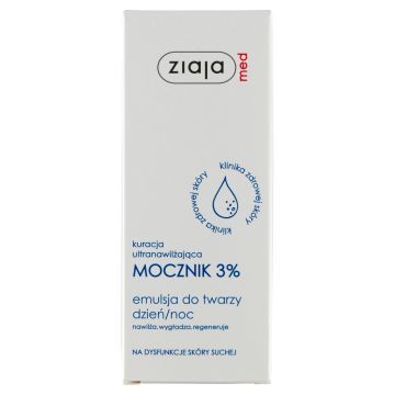 Ziaja Med Kurac.Ultranawilz.Mocznik  3%,emuls.,d/twarz,50 ml