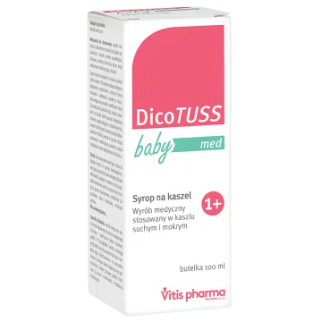 DicoTUSS Baby Med, syrop na kaszel, 100 ml