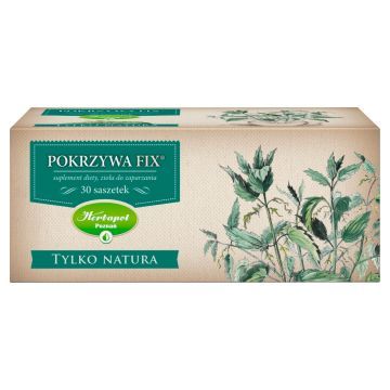 Pokrzywa fix, (H.Poznan), ziola do zaparz.,1,5g, 30 sasz.